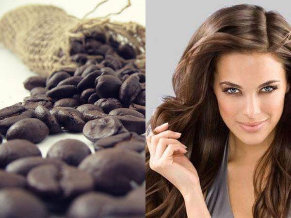 Как покрасить волосы кофе