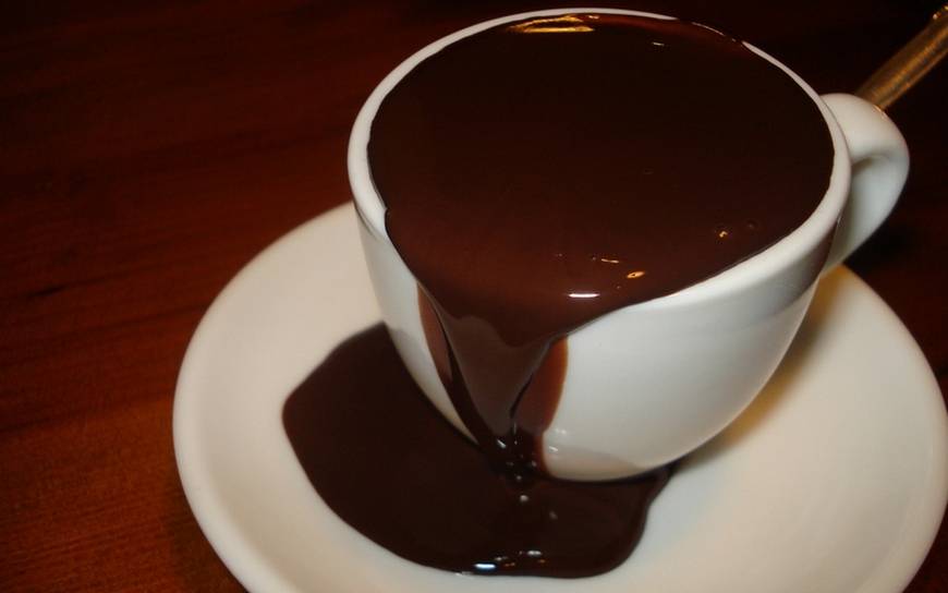 Как сделать горячий шоколад