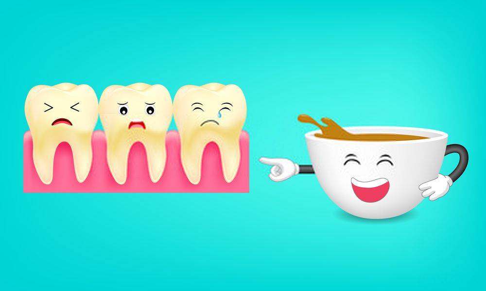 Методы устранения пятен от кофе на зубах - «стоматология на марата 31»