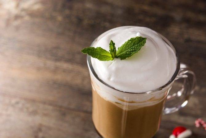Рецепты мятного кофе с листьями душистой травы, настоем, экстрактом