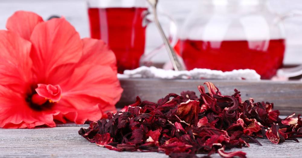 Красный чай каркаде