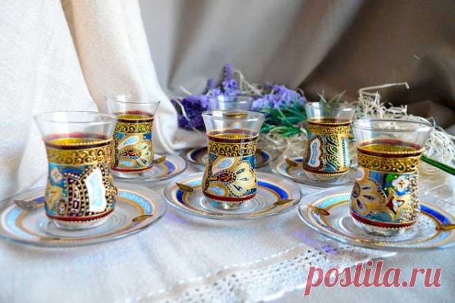 Армуды для чая, турецкие стеклянные чашки и стаканы для чая