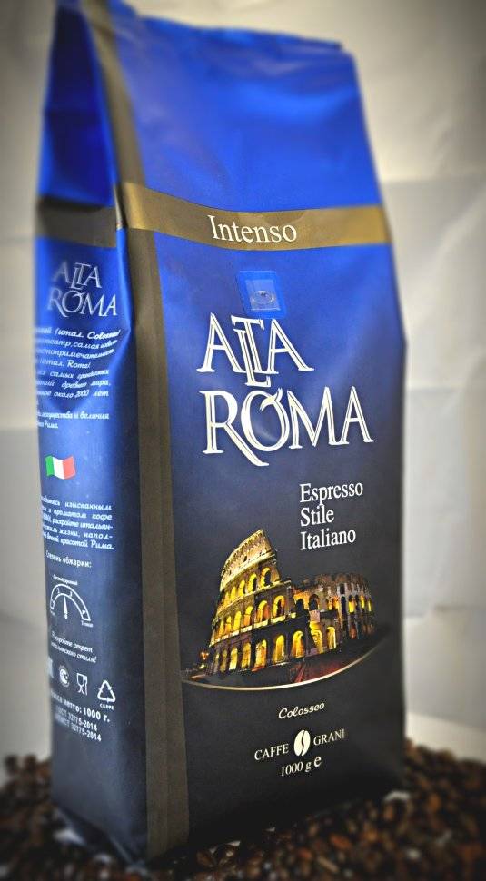Кофе в зернах alta roma - рейтинг 2021 года