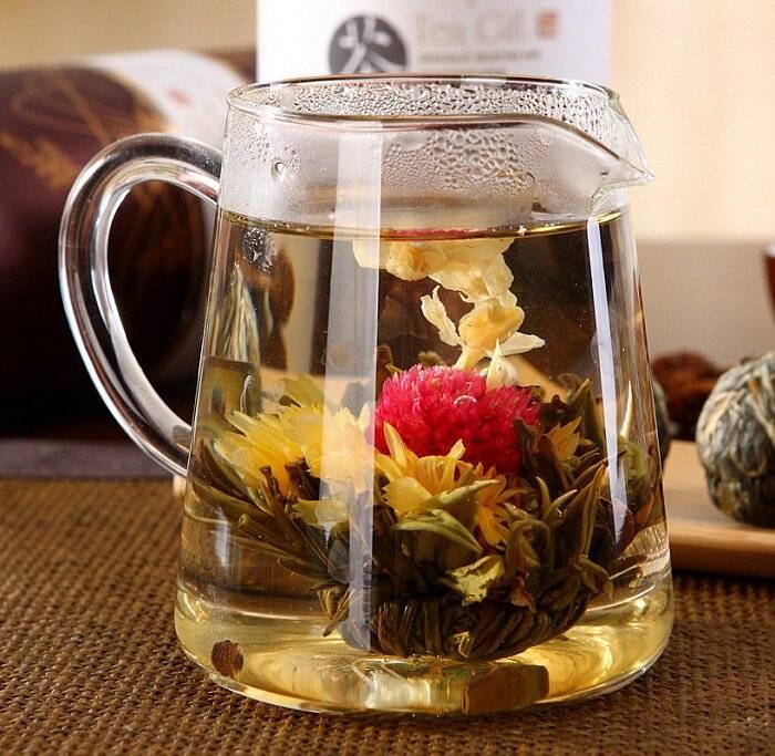 Связанный чай – цветочный чай: изучаем со всех сторон