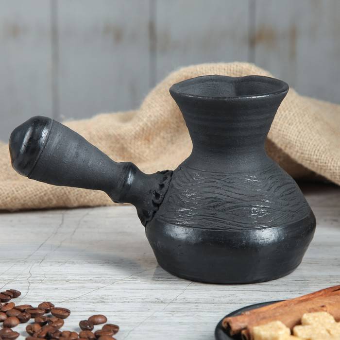 Как варить кофе в глиняной турке на плите | портал о кофе