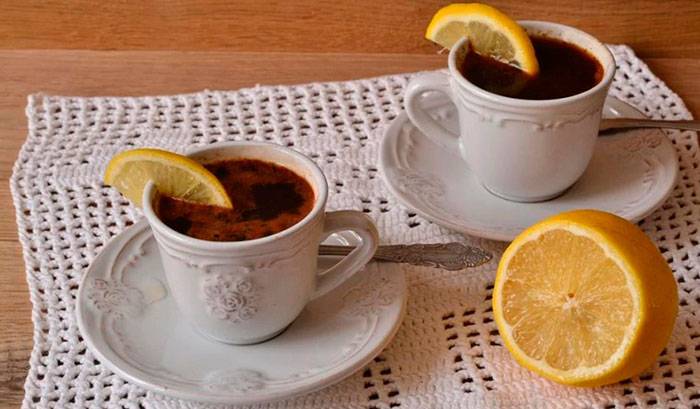 Рецепты кофе с лимоном, польза и вред напитка