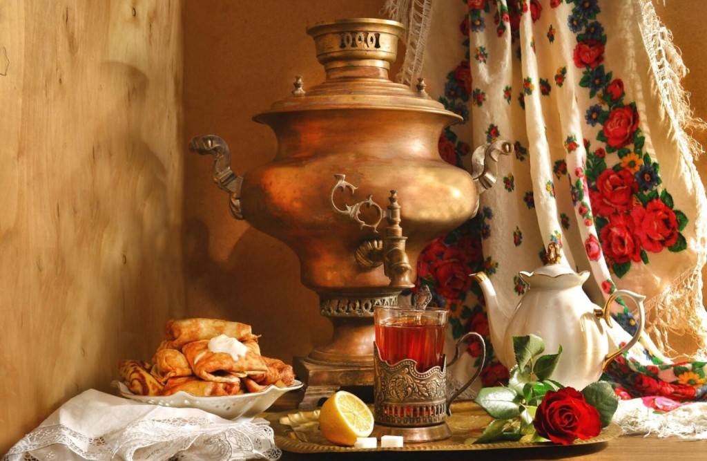 Русское чаепитие — история чая в россии